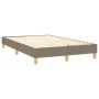 Estructura de cama de tela gris taupe 120x200 cm de vidaXL, Camas y somieres - Ref: Foro24-3120602, Precio: 111,66 €, Descuen...