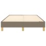 Estructura de cama de tela gris taupe 120x200 cm de vidaXL, Camas y somieres - Ref: Foro24-3120602, Precio: 111,66 €, Descuen...