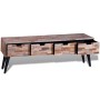 Mueble consola de TV con 4 cajones de teca reciclada de vidaXL, Muebles TV - Ref: Foro24-241710, Precio: 176,41 €, Descuento: %
