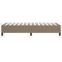 Estructura de cama de tela gris taupe 80x200 cm de vidaXL, Camas y somieres - Ref: Foro24-3120818, Precio: 107,70 €, Descuent...