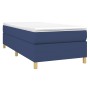Estructura de cama de tela azul 80x200 cm de vidaXL, Camas y somieres - Ref: Foro24-3120919, Precio: 92,07 €, Descuento: %