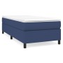 Estructura de cama de tela azul 90x190 cm de vidaXL, Camas y somieres - Ref: Foro24-3120828, Precio: 88,48 €, Descuento: %