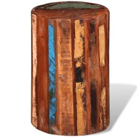 Taburete de madera maciza reciclada de vidaXL, Taburetes y sillas plegables - Ref: Foro24-241628, Precio: 115,91 €, Descuento: %