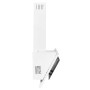 Campana extractora acero inoxidable vidrio templado blanco 90cm de vidaXL, Extractores - Ref: Foro24-51666, Precio: 200,44 €,...