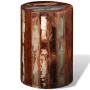 Taburete de madera maciza reciclada de vidaXL, Taburetes y sillas plegables - Ref: Foro24-241628, Precio: 115,91 €, Descuento: %