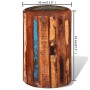 Taburete de madera maciza reciclada de vidaXL, Taburetes y sillas plegables - Ref: Foro24-241628, Precio: 118,24 €, Descuento: %