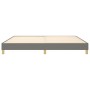 Estructura de cama tela gris oscuro 200x200 cm de vidaXL, Camas y somieres - Ref: Foro24-3120639, Precio: 100,26 €, Descuento: %