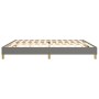 Estructura de cama tela gris oscuro 200x200 cm de vidaXL, Camas y somieres - Ref: Foro24-3120639, Precio: 100,26 €, Descuento: %