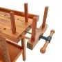 Workbench drawer and screws acacia wood bench 124x52x83cm by vidaXL, Work tables - Ref: Foro24-153320, Price: 205,03 €, Disco...