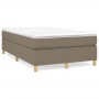 Estructura de cama de tela gris taupe 120x200 cm de vidaXL, Camas y somieres - Ref: Foro24-3120949, Precio: 133,74 €, Descuen...