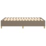 Estructura de cama de tela gris taupe 120x200 cm de vidaXL, Camas y somieres - Ref: Foro24-3120949, Precio: 133,74 €, Descuen...
