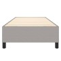 Estructura de cama de tela gris claro 100x200 cm de vidaXL, Camas y somieres - Ref: Foro24-3120838, Precio: 76,28 €, Descuent...