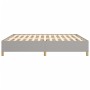 Estructura de cama tela gris claro 160x200 cm de vidaXL, Camas y somieres - Ref: Foro24-3120969, Precio: 120,92 €, Descuento: %