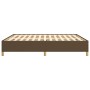 Estructura de cama tela marrón oscuro 180x200 cm de vidaXL, Camas y somieres - Ref: Foro24-3120980, Precio: 135,29 €, Descuen...