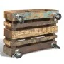 Mesa de centro con 4 ruedas madera reciclada de vidaXL, Mesas de centro - Ref: Foro24-240949, Precio: 191,46 €, Descuento: %