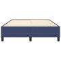 Estructura de cama de tela gris taupe azul 140x200 cm de vidaXL, Camas y somieres - Ref: Foro24-3120868, Precio: 114,35 €, De...