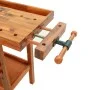 Workbench with drawers and screws, wooden bench 192x62x83 cm. by vidaXL, Work tables - Ref: Foro24-153325, Price: 326,97 €, D...