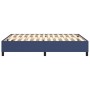 Estructura de cama de tela gris taupe azul 140x200 cm de vidaXL, Camas y somieres - Ref: Foro24-3120868, Precio: 114,35 €, De...