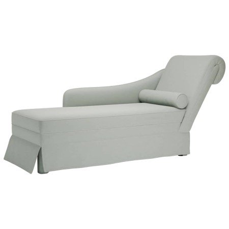 Chaise longue respaldo apoyabrazos derecho terciopelo en Divanes | Comprar online en Foru.es