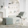 Chaise longue respaldo apoyabrazos derecho terciopelo en Divanes | Comprar online en Foru.es