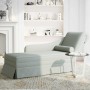Chaise longue respaldo apoyabrazos derecho terciopelo en Divanes | Comprar online en Foru.es