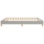Estructura de cama tela gris claro 160x200 cm de vidaXL, Camas y somieres - Ref: Foro24-3120622, Precio: 109,88 €, Descuento: %