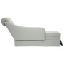 Chaise longue respaldo apoyabrazos derecho terciopelo en Divanes | Comprar online en Foru.es