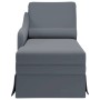 Chaise longue respaldo reposabrazos derecho terciopelo en Divanes | Comprar online en Foru.es