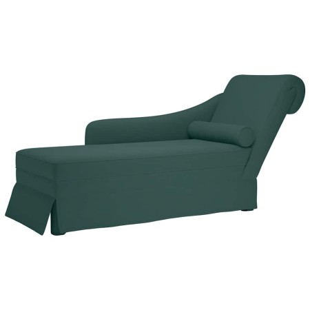 Chaise longue respaldo reposabrazos derecho terciopelo en Divanes | Comprar online en Foru.es