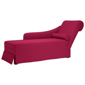 Chaise longue respaldo reposabrazos derecho terciopelo en Divanes | Comprar online en Foru.es