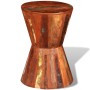 Taburete de madera maciza reciclada de vidaXL, Taburetes y sillas plegables - Ref: Foro24-241627, Precio: 96,32 €, Descuento: %
