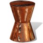 Taburete de madera maciza reciclada de vidaXL, Taburetes y sillas plegables - Ref: Foro24-241627, Precio: 96,32 €, Descuento: %