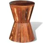 Recycled solid wood stool by vidaXL, Folding stools and chairs - Ref: Foro24-241627, Price: 94,86 €, Discount: %