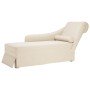 Chaise longue respaldo reposabrazos derecho terciopelo lino en Divanes | Comprar online en Foru.es