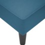 Chaise longue con reposabrazos derecho terciopelo azul en Divanes | Comprar online en Foru.es