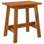 Taburete rectangular madera maciza de acacia 45x29x45 cm de vidaXL, Taburetes y sillas plegables - Ref: Foro24-153330, Precio...