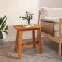 Taburete rectangular madera maciza de acacia 45x29x45 cm de vidaXL, Taburetes y sillas plegables - Ref: Foro24-153330, Precio...