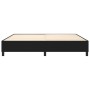 Estructura de cama box spring tela negro 200x200 cm de vidaXL, Camas y somieres - Ref: Foro24-3120888, Precio: 138,62 €, Desc...