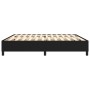 Estructura de cama box spring tela negro 200x200 cm de vidaXL, Camas y somieres - Ref: Foro24-3120888, Precio: 138,62 €, Desc...