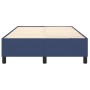 Estructura de cama de tela azul 120x200 cm de vidaXL, Camas y somieres - Ref: Foro24-3120852, Precio: 122,43 €, Descuento: %