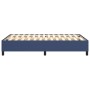 Estructura de cama de tela azul 120x200 cm de vidaXL, Camas y somieres - Ref: Foro24-3120852, Precio: 122,43 €, Descuento: %