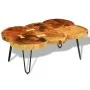Mesa de centro con 6 troncos madera maciza de sheesham 35 cm de vidaXL, Mesas de centro - Ref: Foro24-242443, Precio: 155,68 ...
