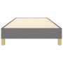 Estructura de cama de tela gris oscuro 100x200 cm de vidaXL, Camas y somieres - Ref: Foro24-3120591, Precio: 67,54 €, Descuen...