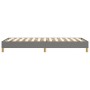 Estructura de cama de tela gris oscuro 100x200 cm de vidaXL, Camas y somieres - Ref: Foro24-3120591, Precio: 67,54 €, Descuen...