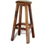 Taburete de bar madera maciza reciclada de vidaXL, Taburetes de cocina - Ref: Foro24-241647, Precio: 121,88 €, Descuento: %