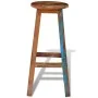 Taburete de bar madera maciza reciclada de vidaXL, Taburetes de cocina - Ref: Foro24-241647, Precio: 121,88 €, Descuento: %