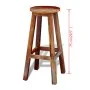 Taburete de bar madera maciza reciclada de vidaXL, Taburetes de cocina - Ref: Foro24-241647, Precio: 121,88 €, Descuento: %