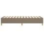 Estructura de cama de tela gris taupe 80x200 cm de vidaXL, Camas y somieres - Ref: Foro24-3120917, Precio: 98,51 €, Descuento: %