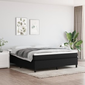 Estructura de cama de tela gris claro 160x200 cm de vidaXL, Camas y somieres - Ref: Foro24-3120872, Precio: 145,64 €, Descuen...