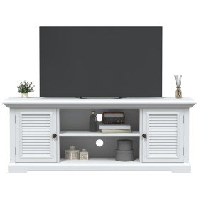 Mueble para TV madera de ingeniería blanco 110x30x41 cm en Muebles TV | Comprar online en Foru.es